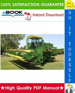 John Deere 6600, Side Hill 6600, 7700 Combines Technical Manual