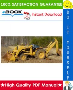 John Deere JD500 Series-B Loader Backhoe Technical Manual