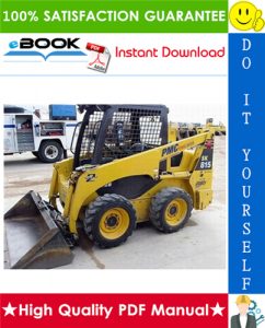 Komatsu SK815-5 Skid-Steer Loader Operation & Maintenance Manual ...