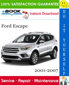 2007 ford escape repair manual pdf free download