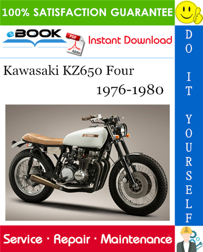 Kawasaki KZ650 Four Motorcycle Service Repair Manual 1976-1980 Download