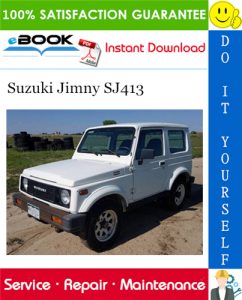 Suzuki Jimny SJ413 Service Repair Manual