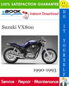 Suzuki VX800 Motorcycle Service Repair Manual