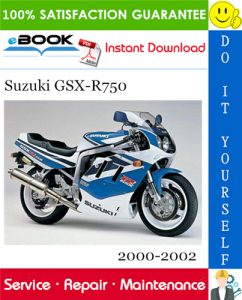 Suzuki GSX-R750 Motorcycle Service Repair Manual