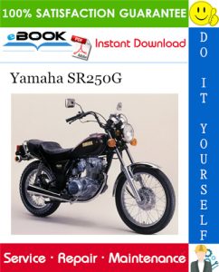 Yamaha SR250G Motorcycle Service Repair Manual