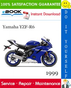 1999 Yamaha YZF-R6 Motorcycle Service Repair Manual