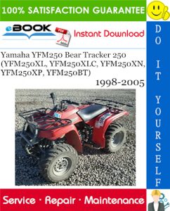 Yamaha YFM250 Bear Tracker 250 (YFM250XL, YFM250XLC, YFM250XN, YFM250XP, YFM250BT)