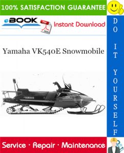 Yamaha VK540E Snowmobile Service Repair Manual