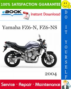 2004 Yamaha FZ6-N, FZ6-NS Motorcycle Supplementary Service Manual