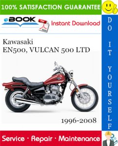 Kawasaki EN500, VULCAN 500 LTD Motorcycle Service Repair Manual