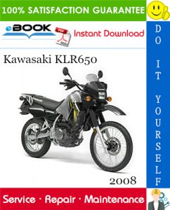 2008 Kawasaki KLR650 Motorcycle Service Repair Manual