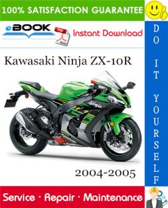 Kawasaki Ninja ZX-10R Motorcycle Service Repair Manual