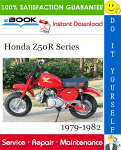 Honda Z50R Series Motorcycle Service Repair Manual