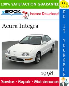 1998 Acura Integra Service Repair Manual