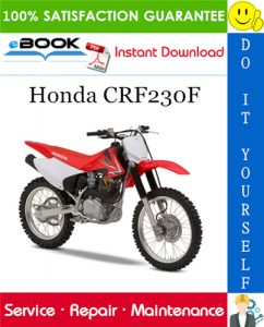 Honda CRF230F Motorcycle Service Repair Manual