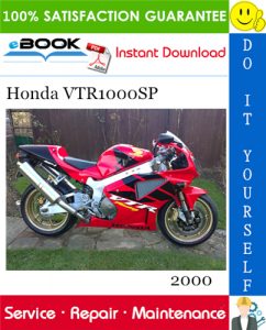 2000 Honda VTR1000SP Motorcycle Service Repair Manual