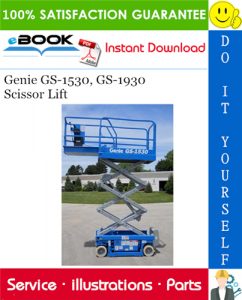 Genie GS-1530, GS-1930 Scissor Lift Parts Manual (Serial Number Range: to SN 59999)