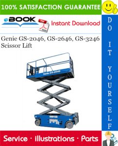 Genie GS-2046, GS-2646, GS-3246 Scissor Lift Parts Manual (Serial