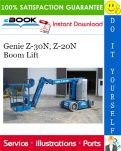 Genie Z-30N, Z-20N Boom Lift Parts Manual (Serial Number Range: to SN 1931)