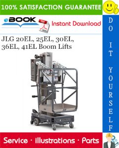 JLG 20EL, 25EL, 30EL, 36EL, 41EL Boom Lifts Illustrated Parts Manual (P/N - 3120783)