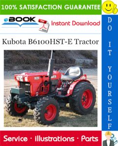 Kubota B6100HST-E Tractor Parts Manual