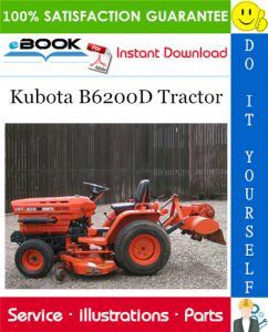 Kubota B6200D Tractor Parts Manual