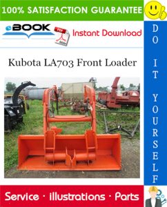 Kubota LA703 Front Loader Parts Manual