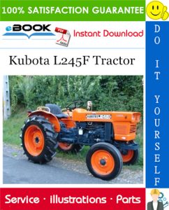 Kubota L245F Tractor Parts Manual