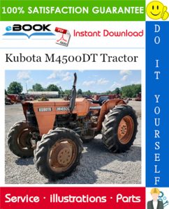 Kubota M4500DT Tractor Parts Manual