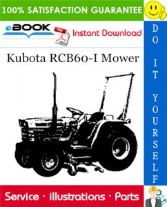 Kubota RCB60-I Mower Parts Manual