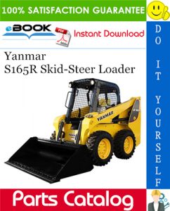 Yanmar S165R Skid-Steer Loader Parts Catalog Manual