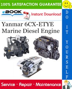 Yanmar 6CX-ETYE Marine Diesel Engine Service Repair Manual