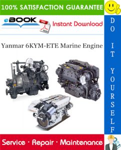 Yanmar 6KYM-ETE Marine Engine Service Repair Manual