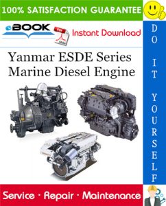 Yanmar ESDE Series Marine Diesel Engine Service Repair Manual