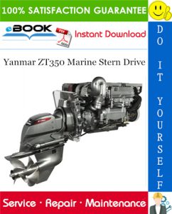 Yanmar ZT350 Marine Stern Drive Service Repair Manual