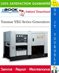 Yanmar YEG Series Generators Service Repair Manual