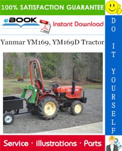 Yanmar YM169, YM169D Tractor Parts Manual