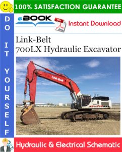 Link-Belt 700LX Hydraulic Excavator Hydraulic & Electrical Schematic