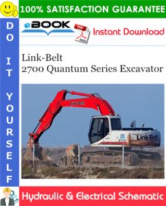 Link-Belt 2700 Quantum Series Excavator Hydraulic & Electrical Schematic