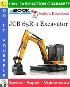 JCB 65R-1 Excavator Service Repair Manual