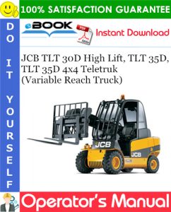 JCB TLT 30D High Lift, TLT 35D, TLT 35D 4x4 Teletruk (Variable Reach Truck)