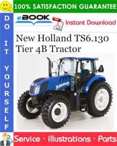 New Holland TS6.130 Tier 4B Tractor Parts Catalog