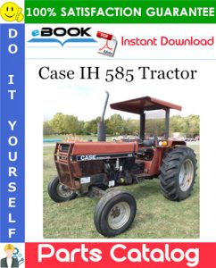 Case IH 585 Tractor Parts Catalog Manual