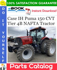 Case IH Puma 150 CVT Tier 4B NAFTA Tractor Parts Catalog