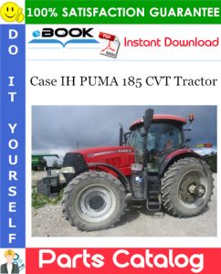 Case IH PUMA 185 CVT Tractor Parts Catalog