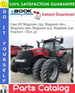 Case IH Magnum 235, Magnum 260, Magnum 290, Magnum 315, Magnum 340 Tractors