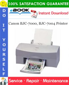 Canon BJC-7000, BJC-7004 Printer Service Repair Manual