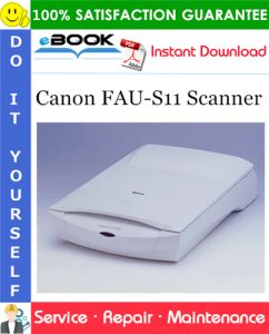 Canon FAU-S11 Scanner Service Repair Manual