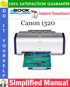 Canon i320 Simplified Manual