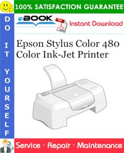 Epson Stylus Color 480 Color Ink-Jet Printer Service Repair Manual